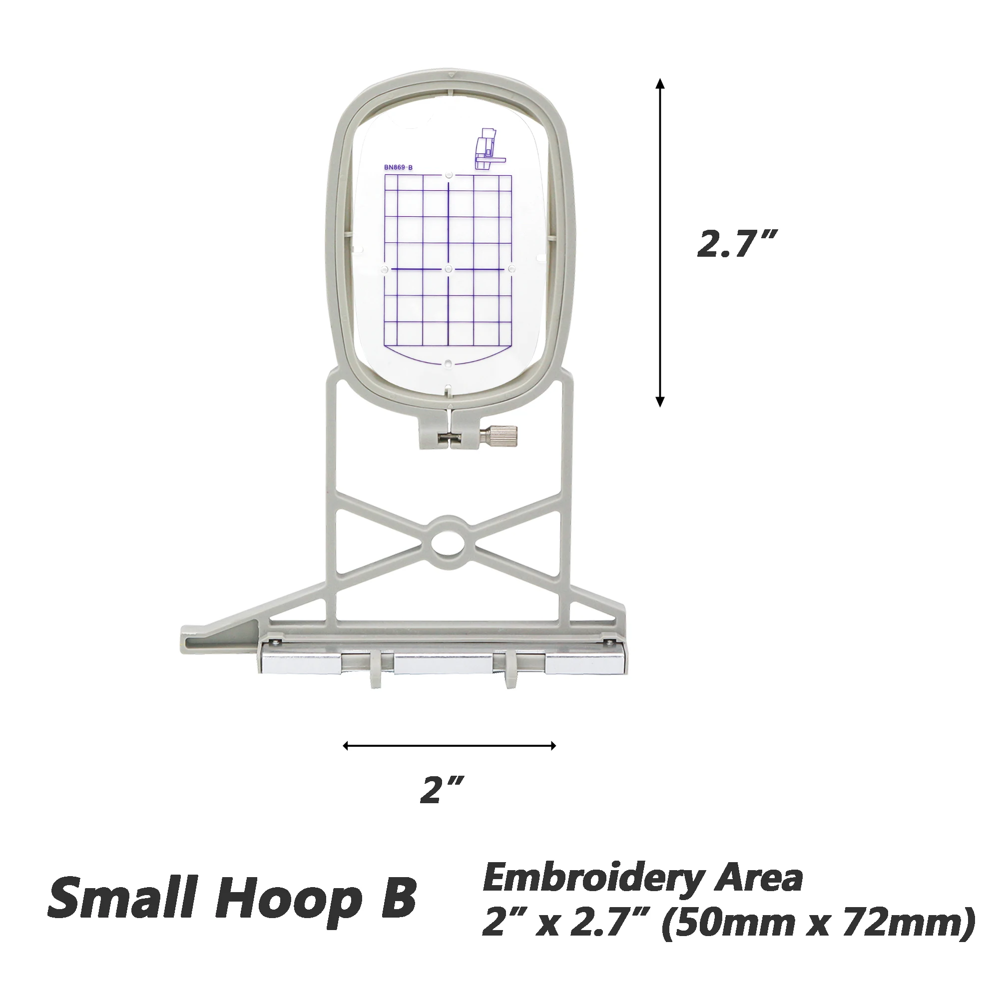 Embroidery Hoop Plastic - ขนาดเล็กเย็บและเย็บปักถักร้อย Hoop B สําหรับ Bernina Artista