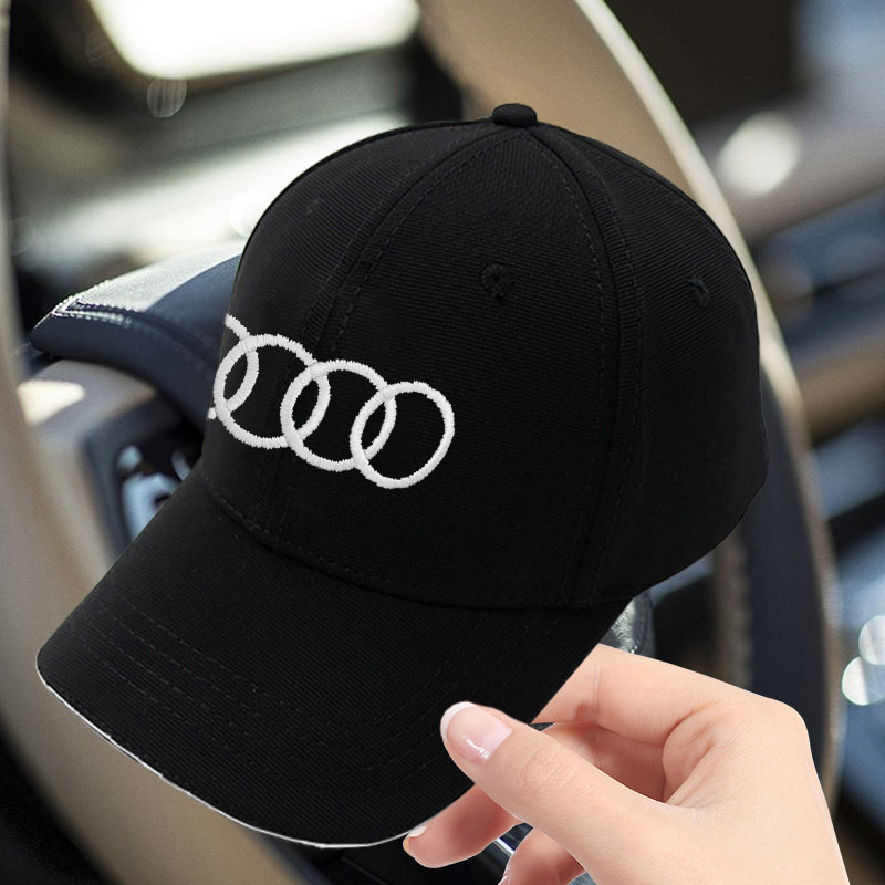Embroidery Hub - หมวกเบสบอลปักลายแฟชั่นสำหรับทุกเพศ สำหรับ Audi 8P A3 B5