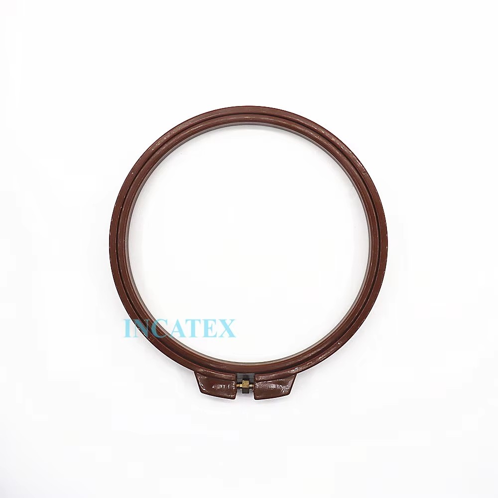 Embroidery Hoop Plastic - 3 ชิ้น อะไหล่เครื่องปักบารูดันคุณภาพดี วงแหวนพลาสติกทรงกลม ขนาด 120