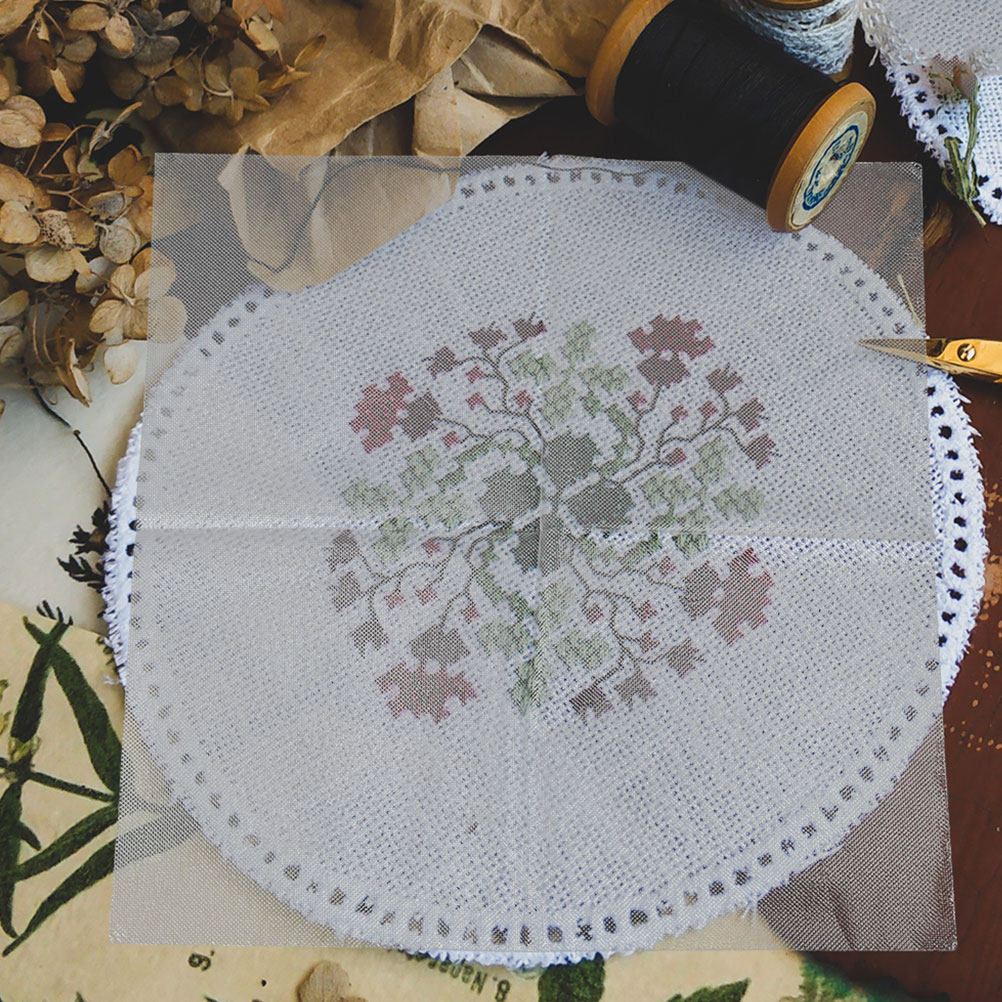 Embroidery Tshirt - ชุดกระดาษถ่ายโอนลายปักแบบละลายน้ำได้ 8 ชิ้น สำหรับเสื้อยืด รองเท้า เสื้อผ้า