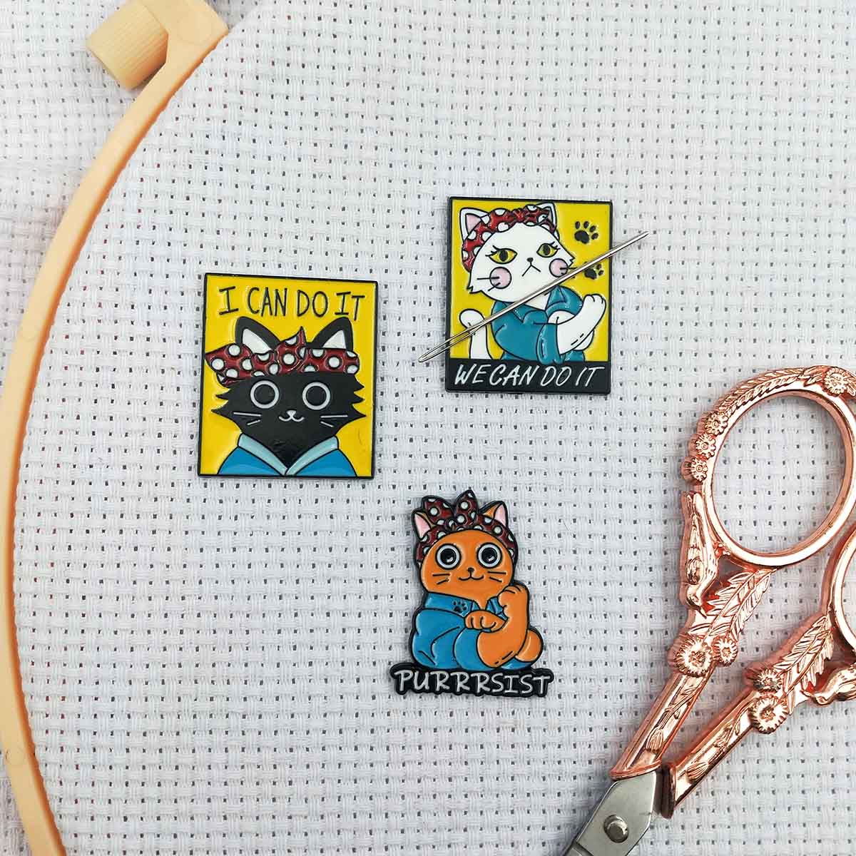 แม่เหล็กเก็บเข็มปักครอสติช ลาย - Needle Minder Magnet บทวิจารณ์และราคา
