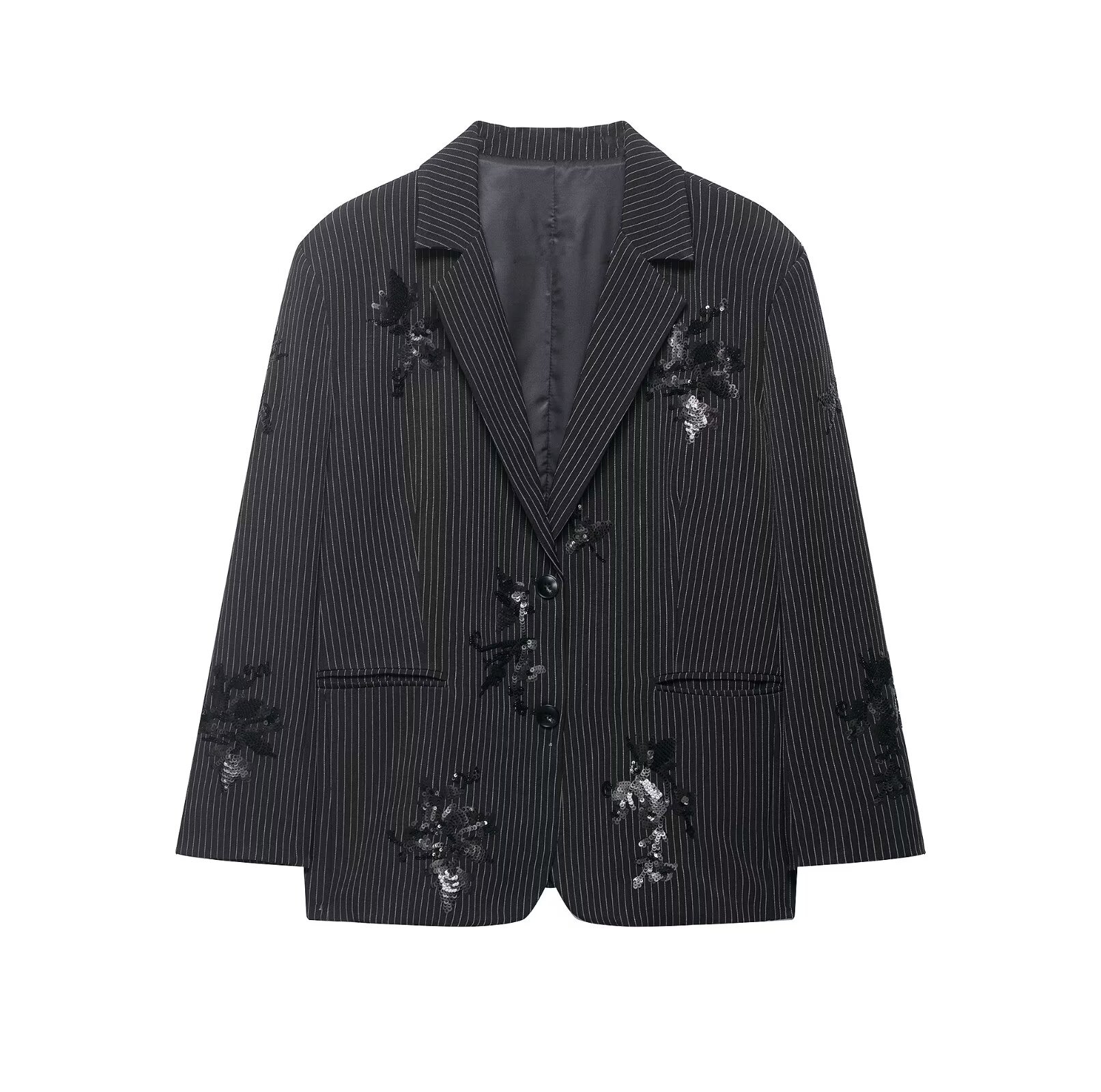 แฟชั่นสตรี กางเกงเอวสูงลายปัก  - Embroidery Jacket บทวิจารณ์และราคา