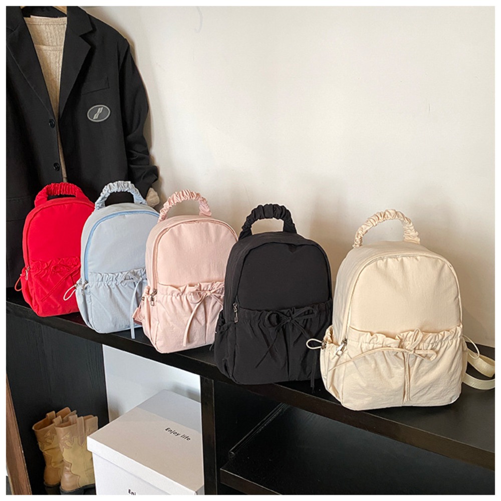 กระเป๋าเป้สะพายหลังผู้หญิงสไตล - Embroidery Simple บทวิจารณ์และราคา