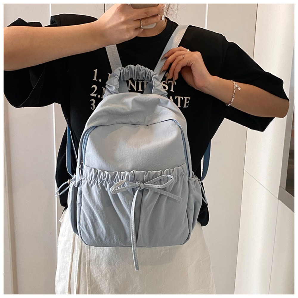 กระเป๋าเป้สะพายหลังผู้หญิงสไตล - Embroidery Simple บทวิจารณ์และราคา