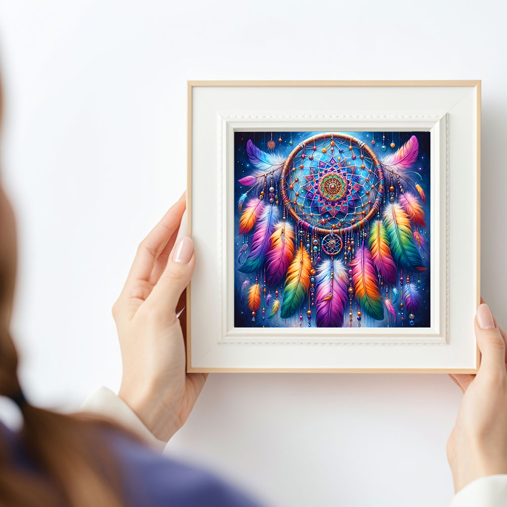 ชุดภาพปักเพชร DIY ลายดรีมแคชเช - Embroidery Gift Ideas บทวิจารณ์และราคา