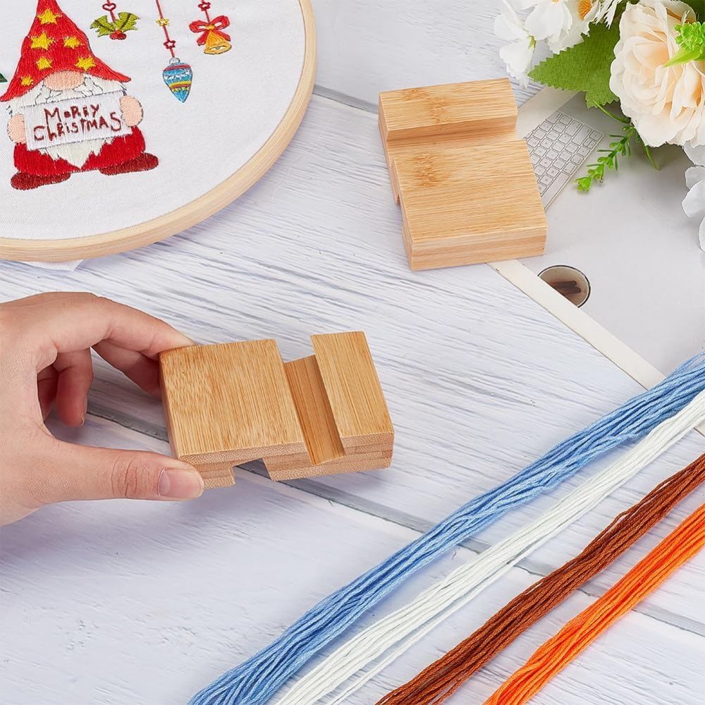 ฐานห่วงปักผ้า 4 ชิ้น ขนาด 2.1x - Embroidery Hoop Stand บทวิจารณ์และราคา