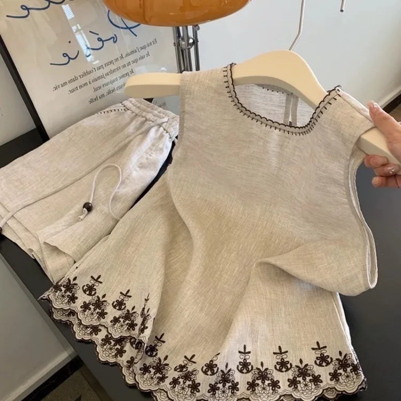 ชุดเซ็ตสองชิ้นสำหรับผู้หญิง เส - Embroidery Simple บทวิจารณ์และราคา
