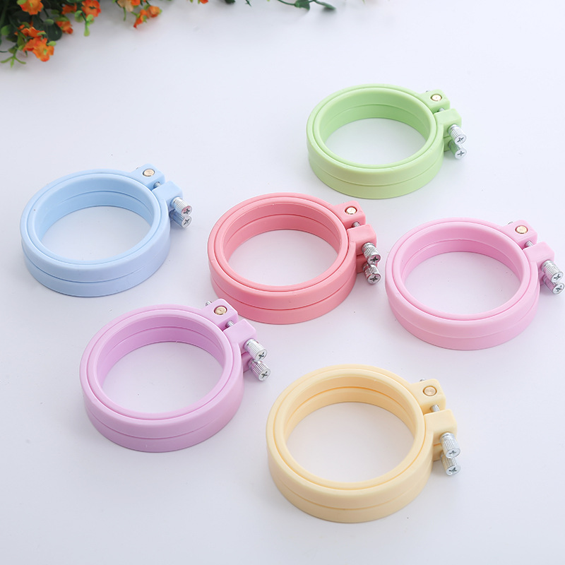 ห่วงเย็บปักถักร้อยทำจากพลาสติก - Embroidery Hoop Plastic บทวิจารณ์และราคา