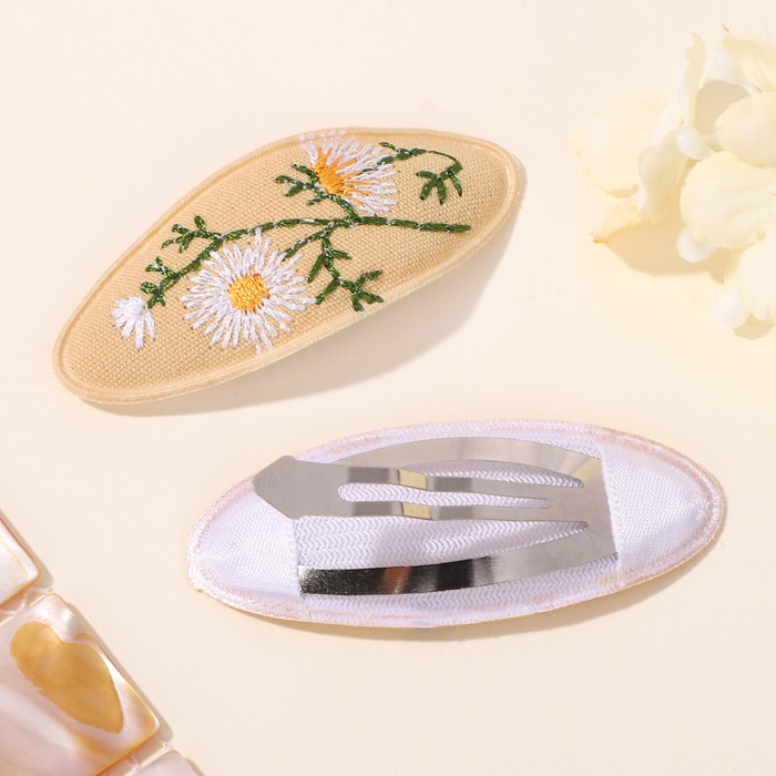 กิ๊บติดผมปักลายทำมือคุณภาพสูง  - Embroidery Gift Ideas บทวิจารณ์และราคา