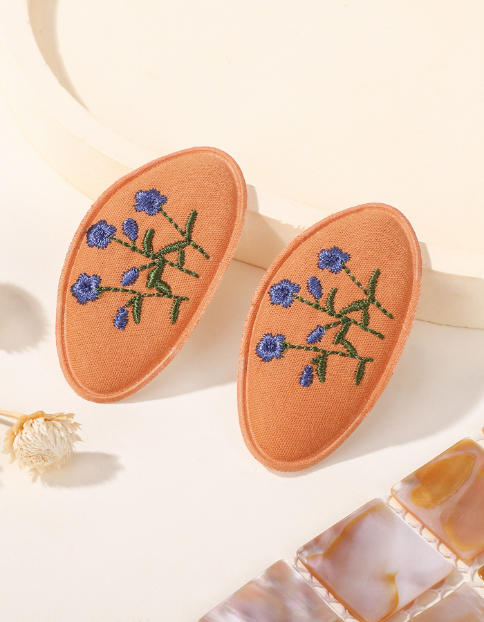 กิ๊บติดผมปักลายทำมือคุณภาพสูง  - Embroidery Gift Ideas บทวิจารณ์และราคา