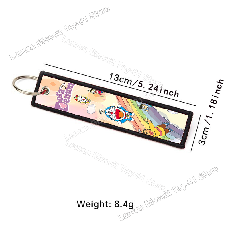 พวงกุญแจโดราเอมอน ปักลายการ์ตู - Embroidery Gift บทวิจารณ์และราคา