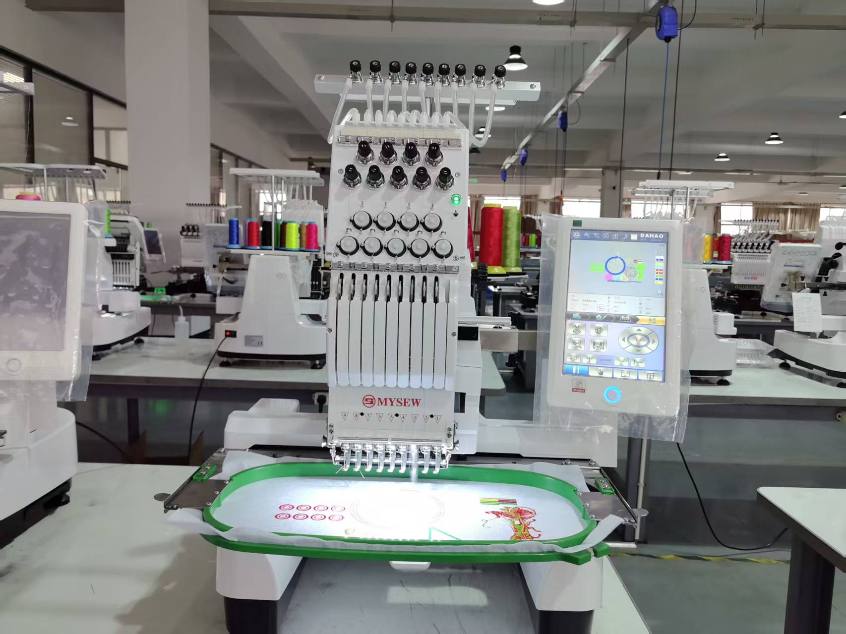 เครื่องปักผ้าอัตโนมัติ MFS800  - Embroidery Machine บทวิจารณ์และราคา
