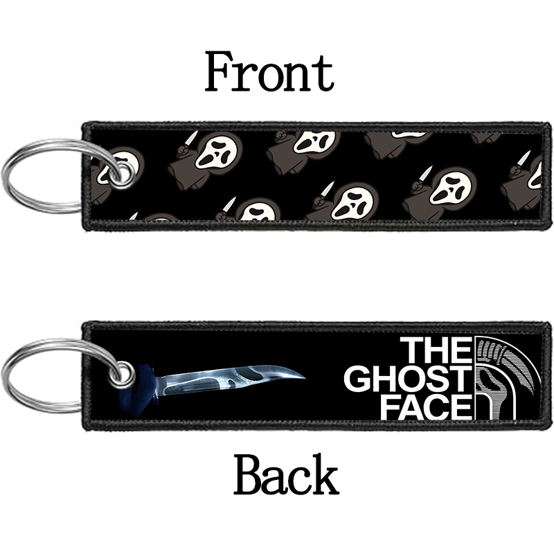 พวงกุญแจ GHOST FACE สำหรับผู้ช - Embroidery Gift Ideas บทวิจารณ์และราคา