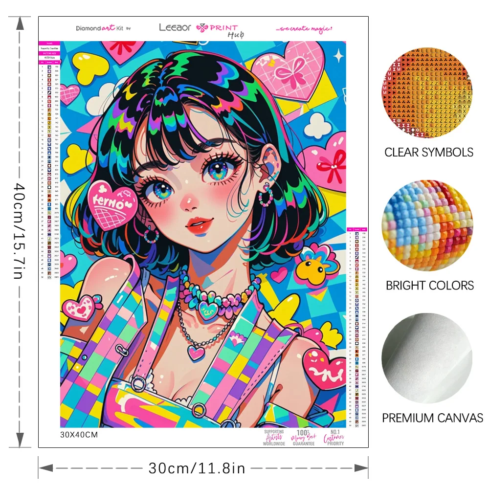 ชุดปักเพชรลายการ์ตูนสาวนีออน ป - Embroidery Gift Ideas บทวิจารณ์และราคา
