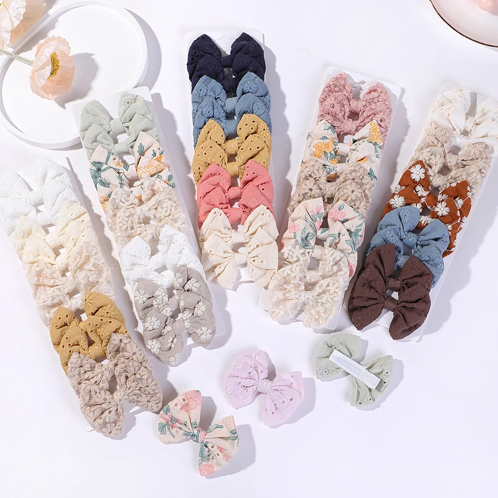 กิ๊บติดผมรูปโบว์แฟชั่น10ชิ้น/เ - Embroidery Gift Ideas บทวิจารณ์และราคา