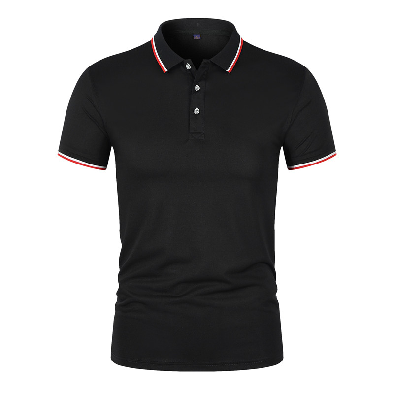 เสื้อโปโลแขนสั้นคอปกสำหรับผู้ช - Embroidery Tshirt บทวิจารณ์และราคา