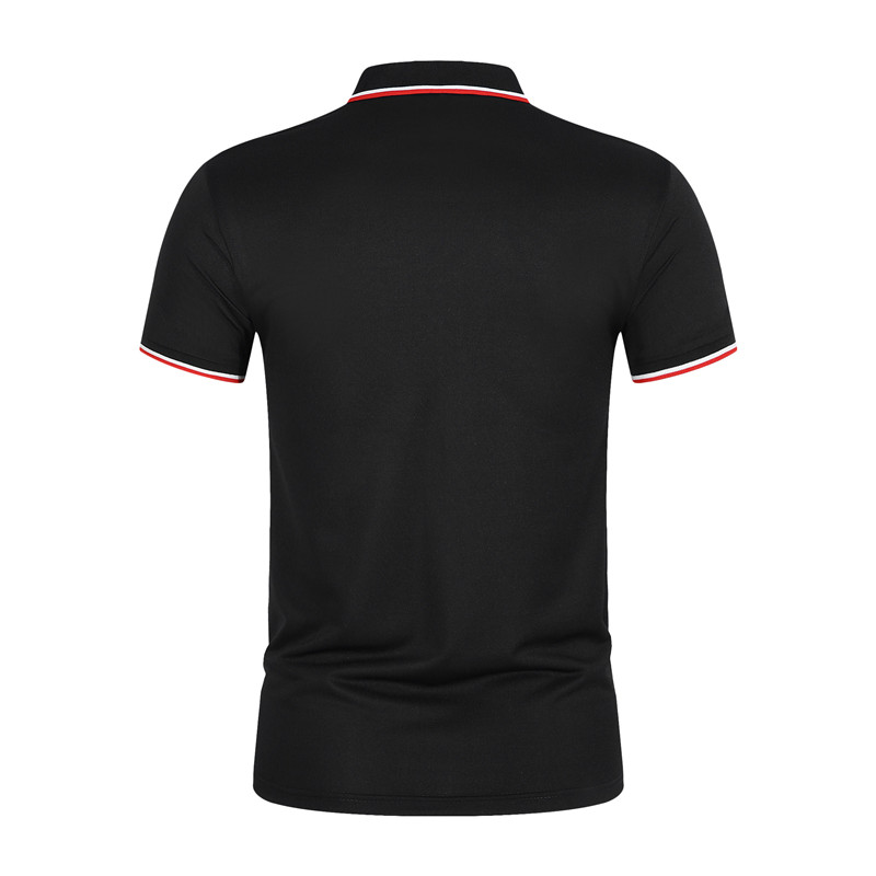 เสื้อโปโลแขนสั้นคอปกสำหรับผู้ช - Embroidery Tshirt บทวิจารณ์และราคา