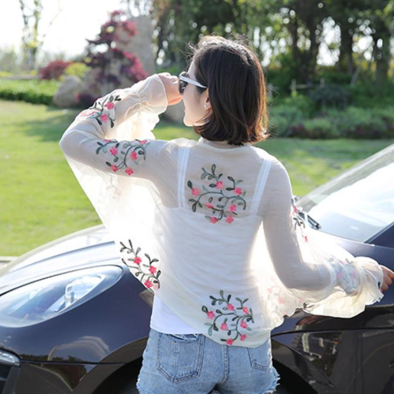 2025 ฤดูร้อนใหม่ผู้หญิงยาวสบาย - Embroidery Tshirt บทวิจารณ์และราคา