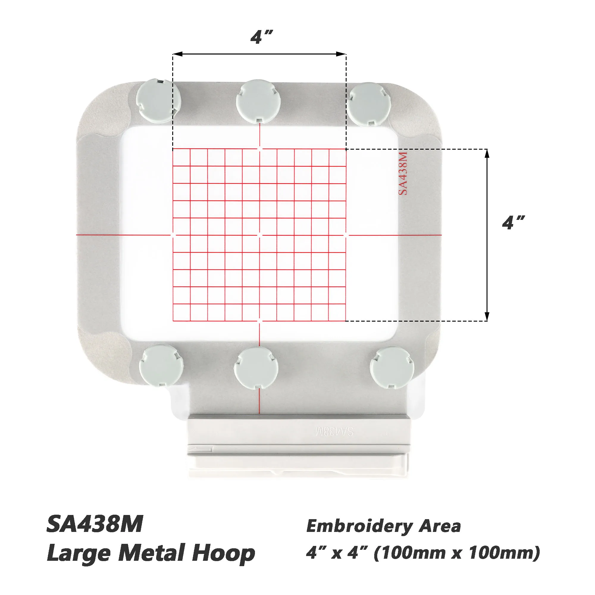 4in1-BM ชุดห่วงแม่เหล็กเหมาะสำ - Embroidery Hoop Plastic บทวิจารณ์และราคา