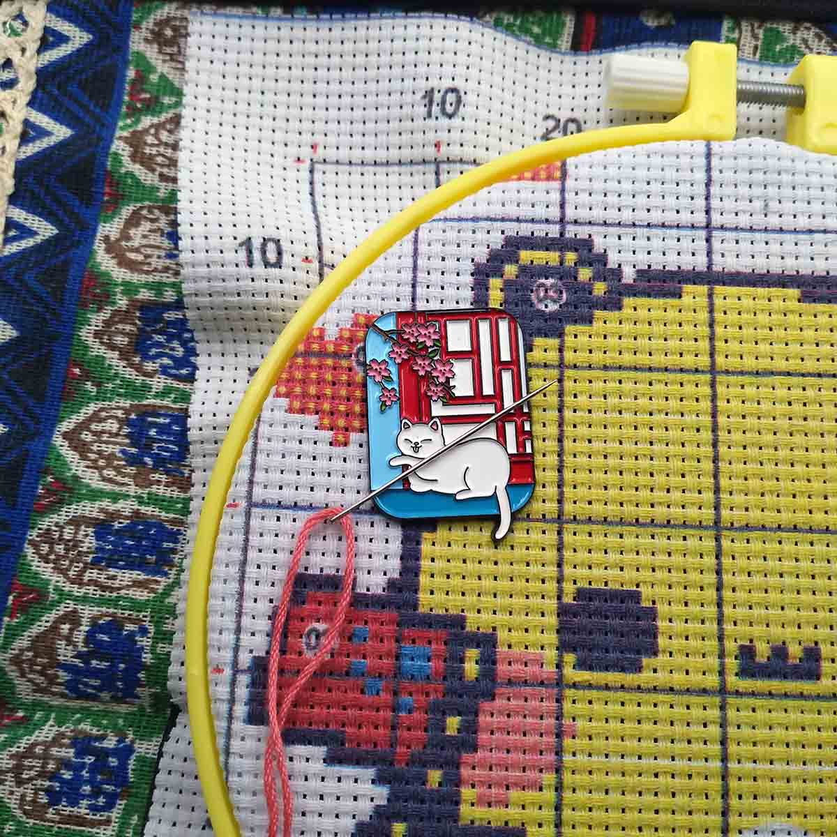 ที่เก็บเข็มแม่เหล็กน่ารักรูปแม - Needle Minder Magnet บทวิจารณ์และราคา