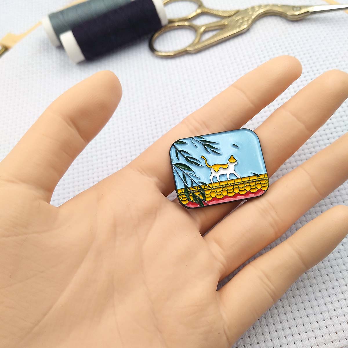 ที่เก็บเข็มแม่เหล็กน่ารักรูปแม - Needle Minder Magnet บทวิจารณ์และราคา