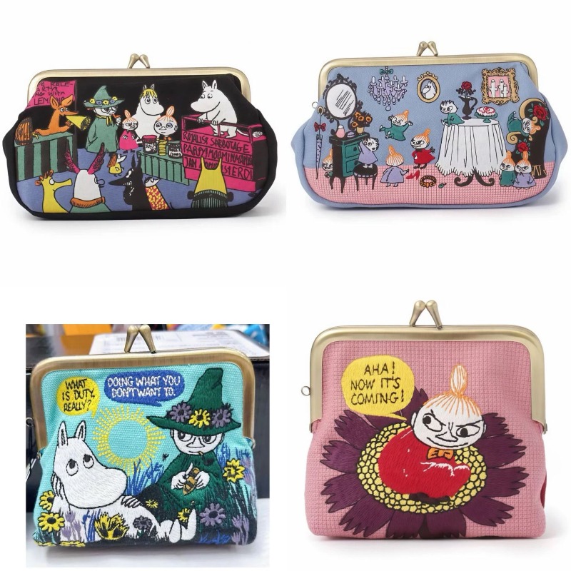 กระเป๋าใส่เหรียญมินิซีรีส์มูมิ - Embroidery Gift บทวิจารณ์และราคา