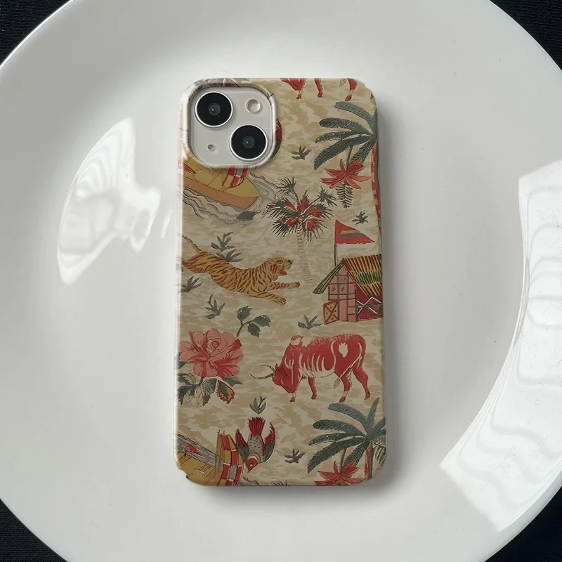 เคสลายปักสไตล์จีนย้อนยุคสำหรับ - Embroidery Water บทวิจารณ์และราคา