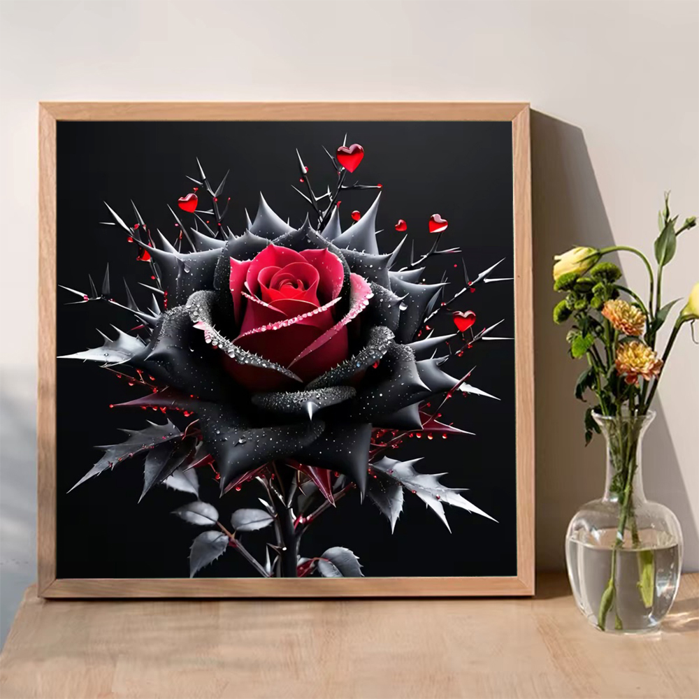 ชุดปักครอสติชลายดอกกุหลาบ Ever - Embroidery Gift Ideas บทวิจารณ์และราคา